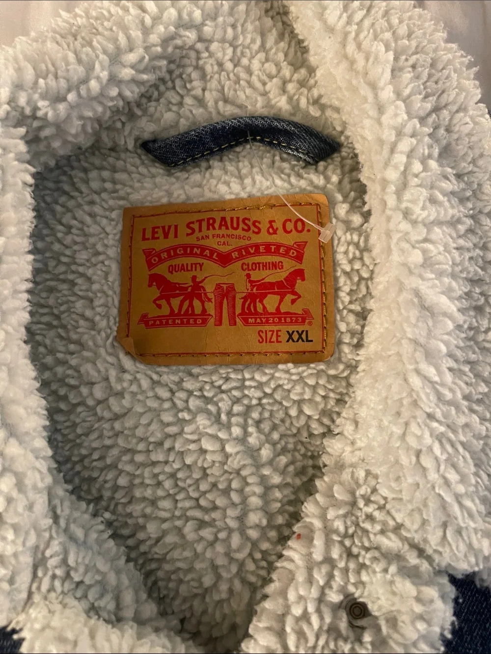 Men’s Levi Denim jacket